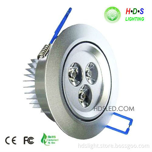 Hot Sell Led Recessed Downlight 12V 3W